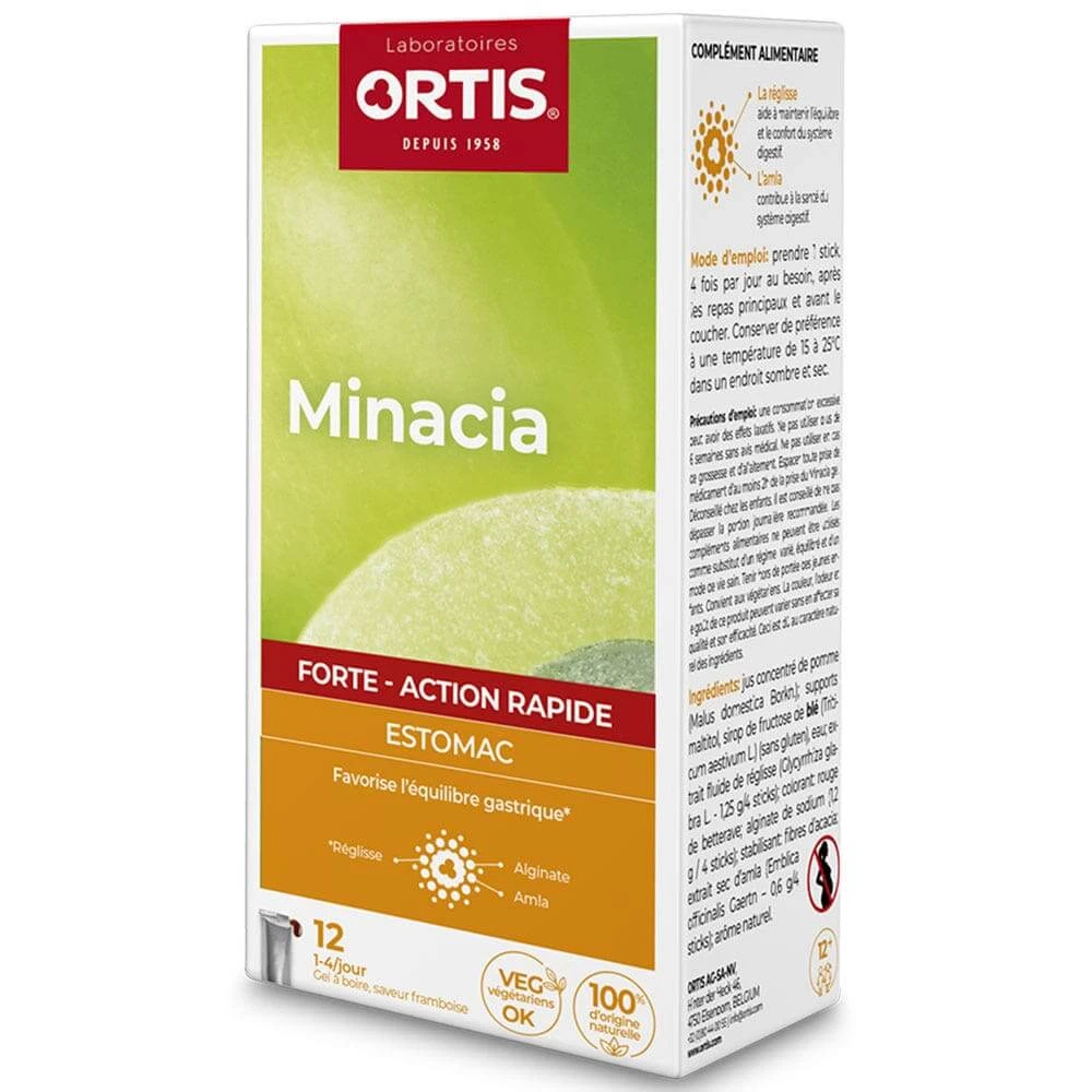 Ortis Minacia Forte Stomach 12 sachets