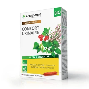 Arkopharma Arkofluids Urinary Comfort Organic 20 flacons