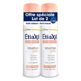 Etiaxil Desodorante Spray Delicadeza sin aluminio 48 horas Piel Sensible 2x150ml