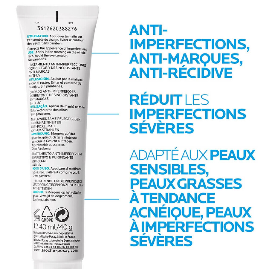 La Roche-Posay Effaclar tratament anti-imperfecțiuni 40ml