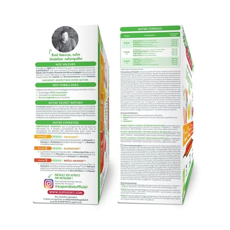 Superdiet Slimming Protocol 30 Ampoules 30 Ampoules