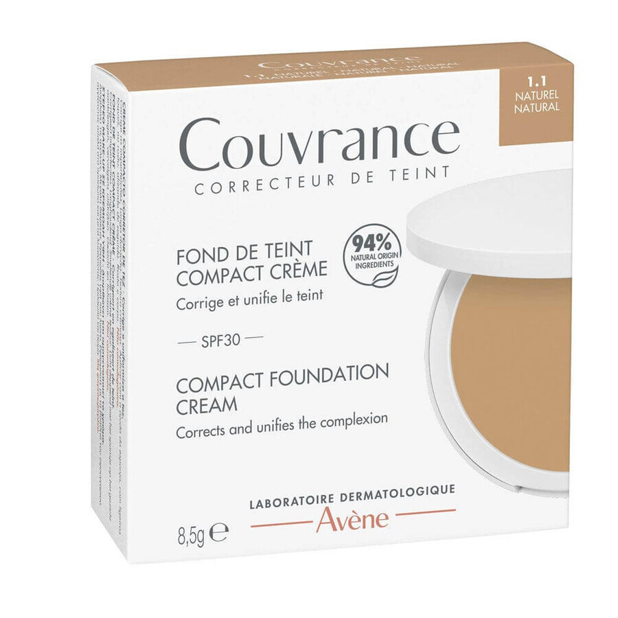 Avène Couvrance Fondotinta compatto Comfort Effetto Mat Crema SPF30 8.5g