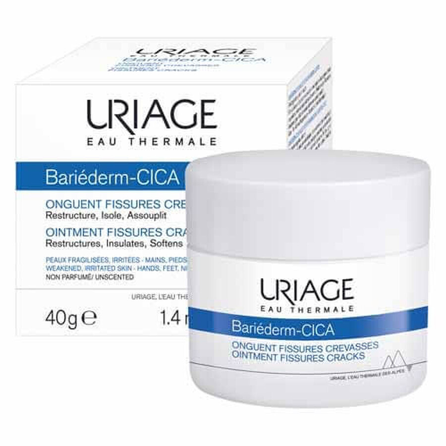 Uriage Bariéderm-Cica Unguento Isolante E Riparatore Bariederm Pelle Sensibile - 40g Uriage Bariéderm-Cica Unguento Isolante E Riparatore Bariederm Pelle Sensibile - 40g