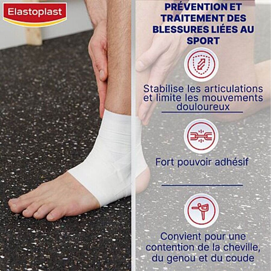 Elastoplast Rigid Strap Tassello Sans Latex 3.8x10cm