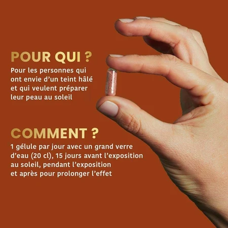 Santarome Sublime Soleil 2en1 Autobronzant & Préparateur Solaire 60 gélules