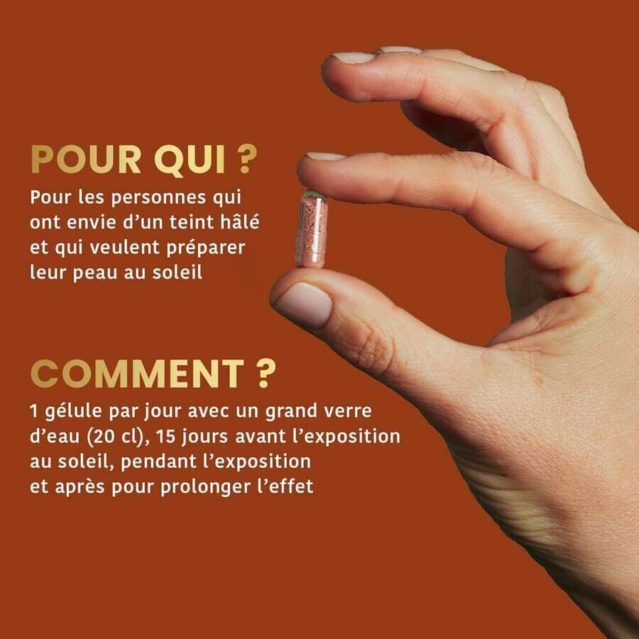 Santarome Sublime Soleil 2en1 Autobronzant & Préparateur Solaire 60 gélules