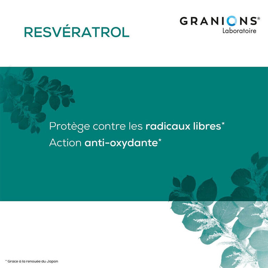 Granions Resveratrolo 30 compresse
