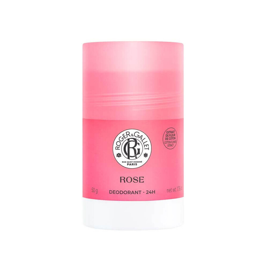Buy Roger & Gallet Rose Déodorant Stick 24h 50g Roger & Gallet Rose Déodorant Stick 24h 50g