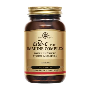 Solgar Ester C® Plus Défenses Immunitaires Immune Complex 60 Capsules