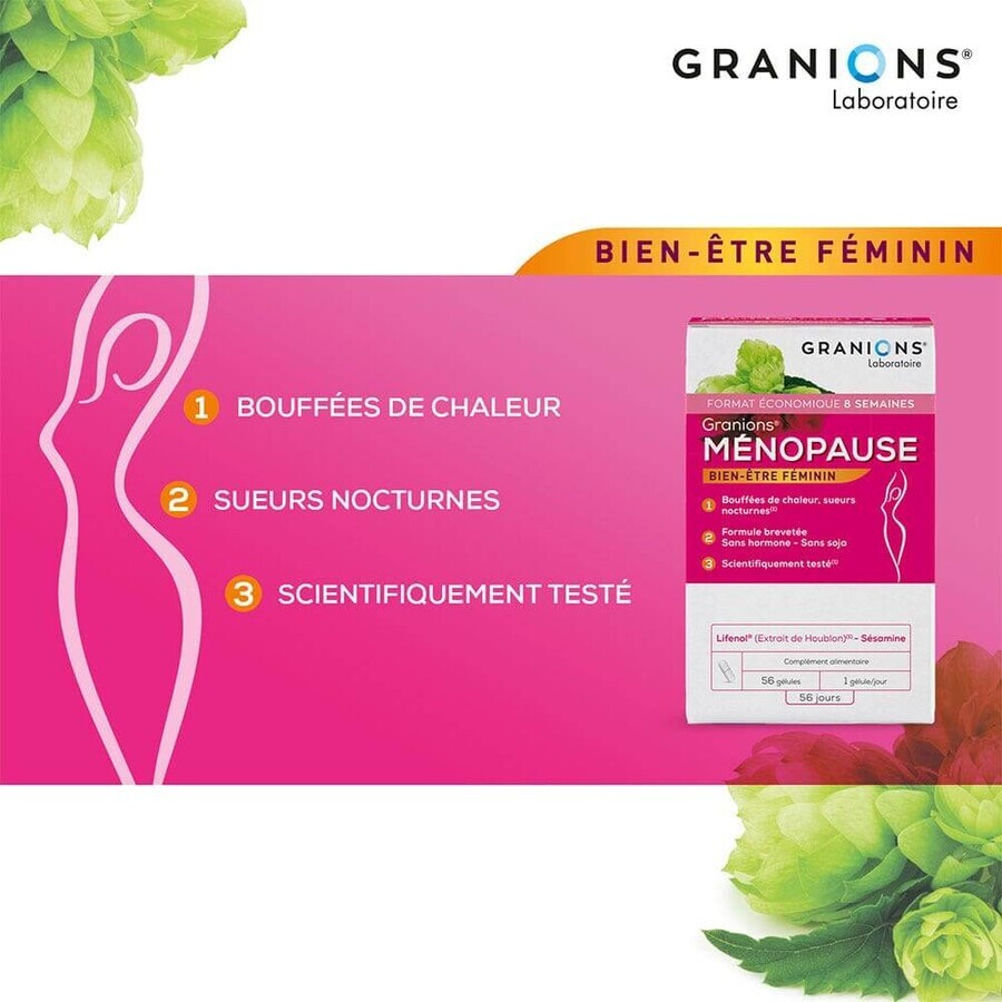 Granions Menopause 56 Gelules