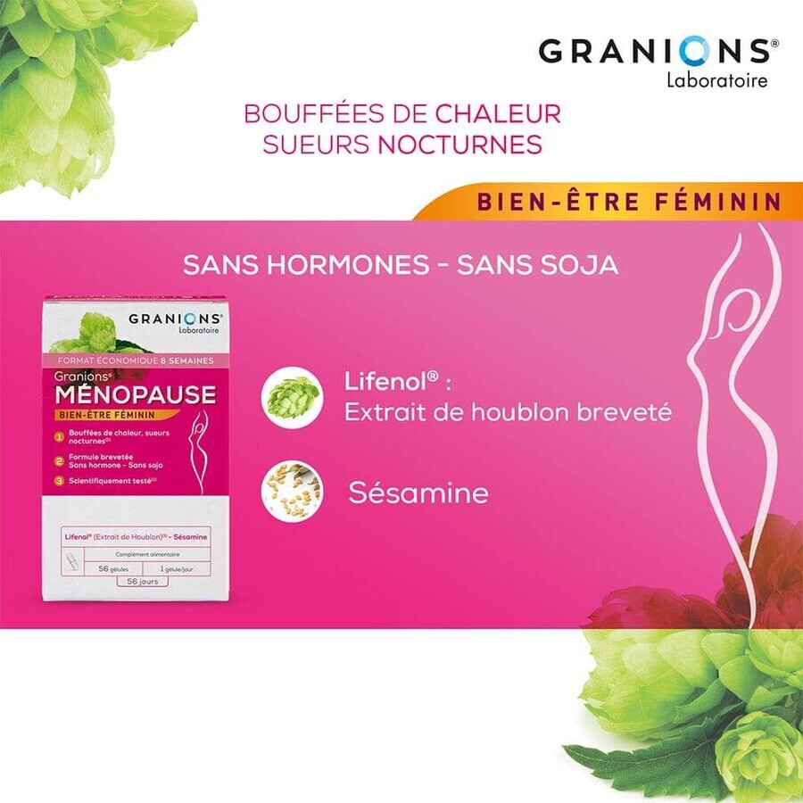 Granions Menopause 56 Gelules
