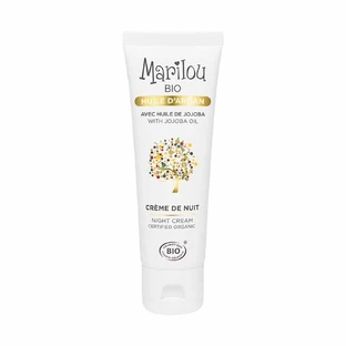 Marilou Bio Huile d'Argan Crème de Nuit Peaux Normales à Sèches 50ml