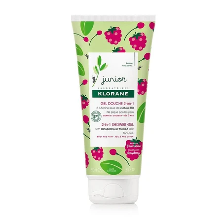 Klorane Junior Gel de Ducha 2en1 Frambuesa 200ml