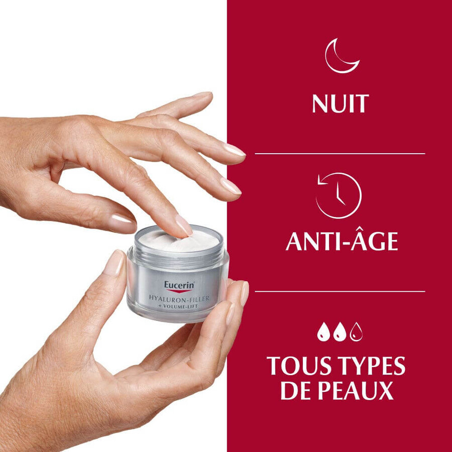 Eucerin Hyaluron-Filler + Volume Lift Night Cream 50ml