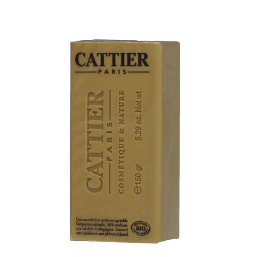 Cattier Plantaardige zeep Argimiel Bio Honing en Lavendel 150g