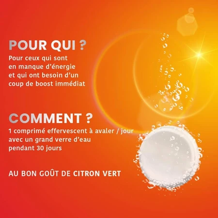Santarome Vita'max Multivitaminen Vanaf 12 jaar Citroengearomatiseerd 20 bruistabletten