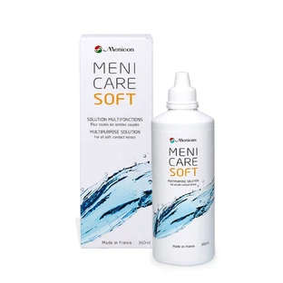 Menicon Menicare Soft Solution Multifonctions pour toutes les lentilles souples 360ml