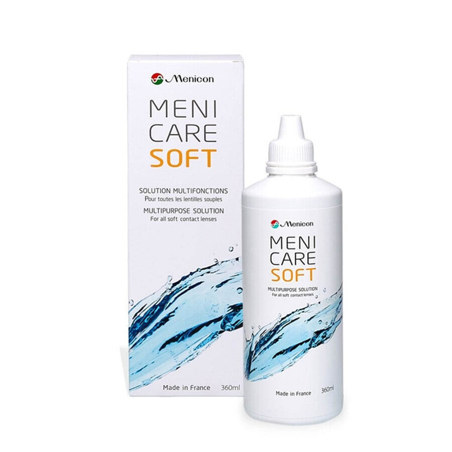 Menicon Menicare Soft Multifunctional solution for all soft lenses 360 ml