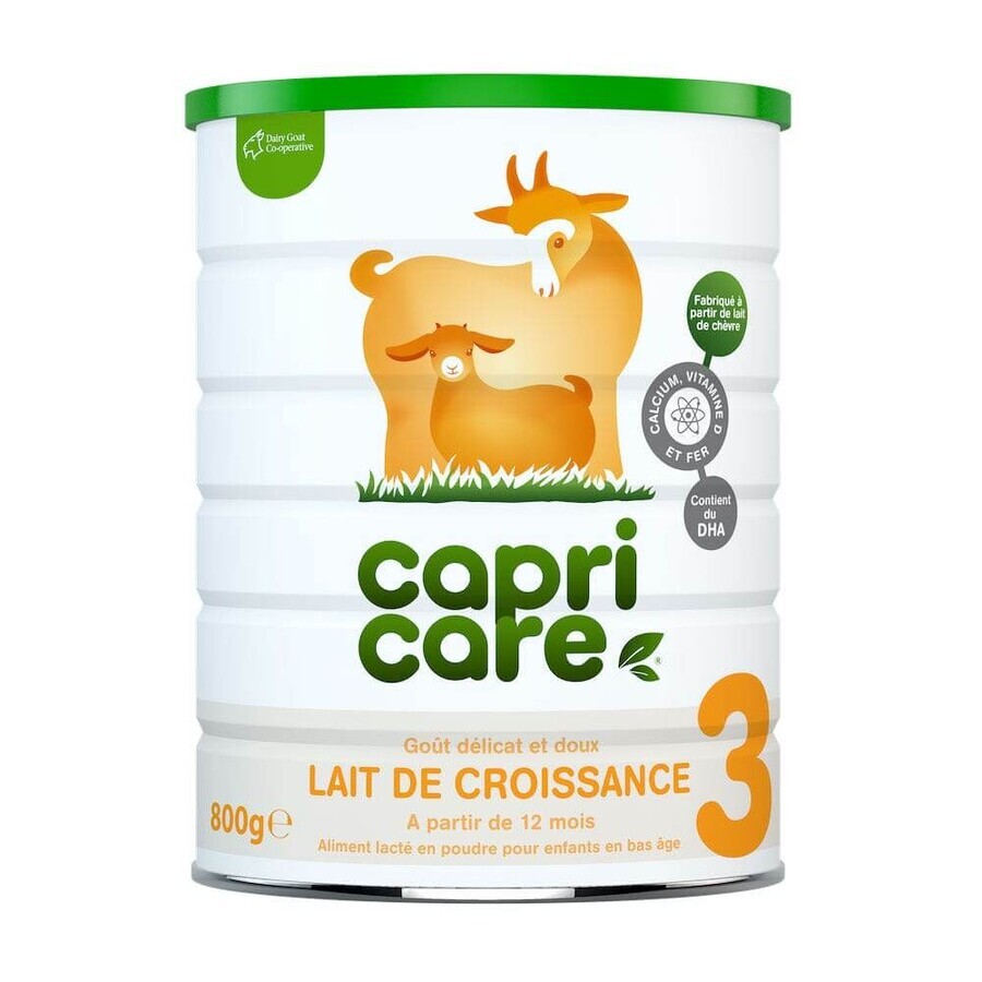 Capricare Lait De Chevre En Poudre 3 A Partir De 12 Mois 800g