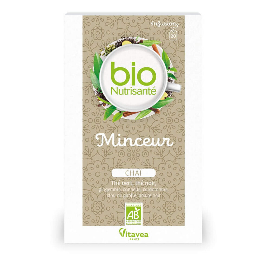 Vitavea Santé Infuso dimagrante biologico Chaï 20 bustine 20 bustine