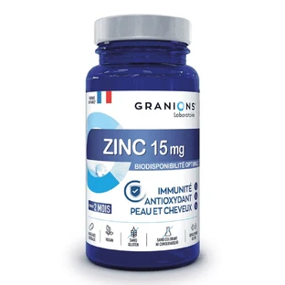 Granions ZINC Imunity - Antioxidante x60 cápsulas