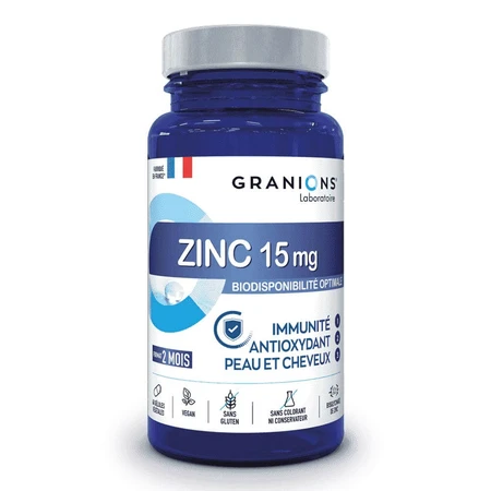 Granions ZINC Imunity - Antioxidante x60 cápsulas