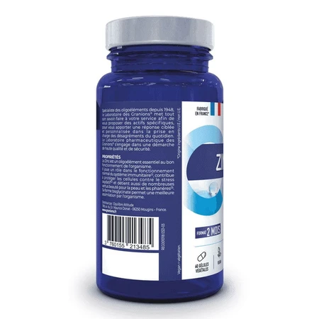 Granions ZINC Imunity - Antioxidante x60 cápsulas