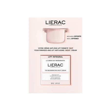 Lierac Lift Integral Coffret Crème Nuit Régénérante + Recharge Offerte 100ml