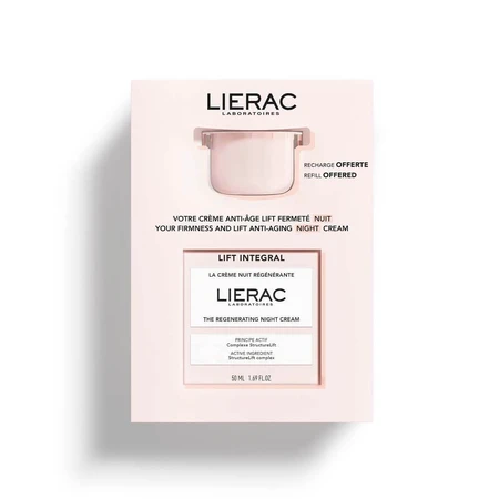 Lierac Lift Integral Coffret Crème Nuit Régénérante + Recharge Offerte 100ml