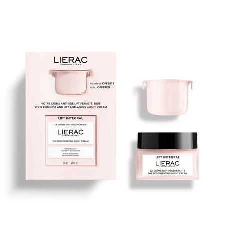 Lierac Lift Integral Coffret Crème Nuit Régénérante + Recharge Offerte 100ml