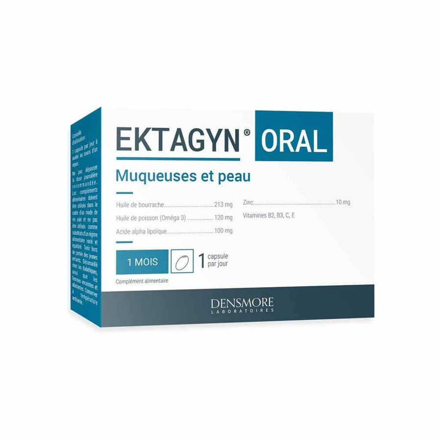 Densmore Ektagyn oral mucous membranes and skin 30 capsules