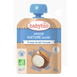 Natuurlijk yoghurtdessert, +6 maanden, 85 g, BabyBio