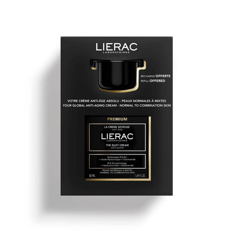 Lierac Premium Coffret Crème Soyeuse + Aufladeangebote 100ml Lierac Premium Coffret Crème Soyeuse + Aufladeangebote 100ml