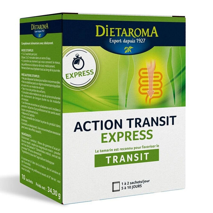 Comprar Dietaroma Acción Tránsito Express 10 sobres Dietaroma Acción Tránsito Express 10 sobres