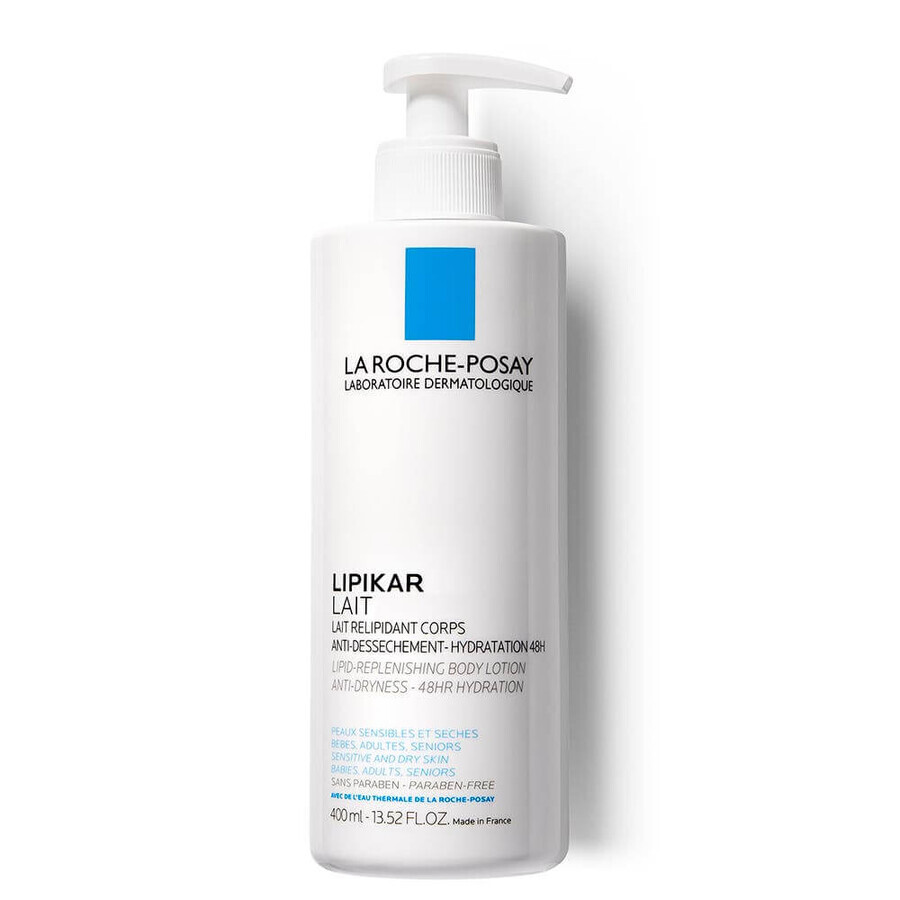 Cumpără La Roche-Posay Lipikar Relipidating Body Milk Anti-uscare Piele uscată și sensibilă 400ml La Roche-Posay Lipikar Relipidating Body Milk Anti-uscare Piele uscată și sensibilă 400ml
