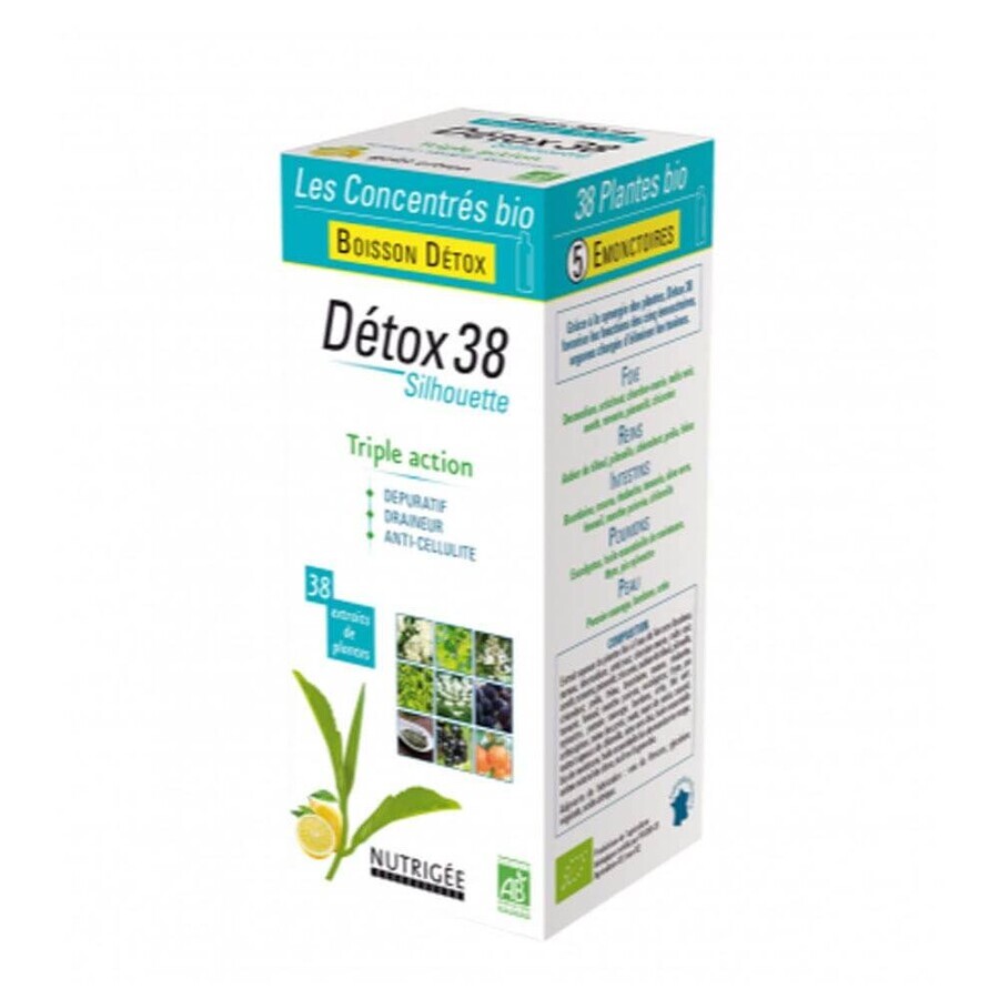Nutrigée Bebida Detox 38 Silueta 300 ml