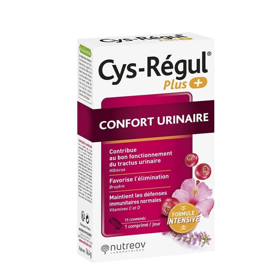 Buy Nutreov Cys-Regul Urinary comfort plus intensive formula 15 tablets Nutreov Cys-Regul Urinary comfort plus intensive formula 15 tablets