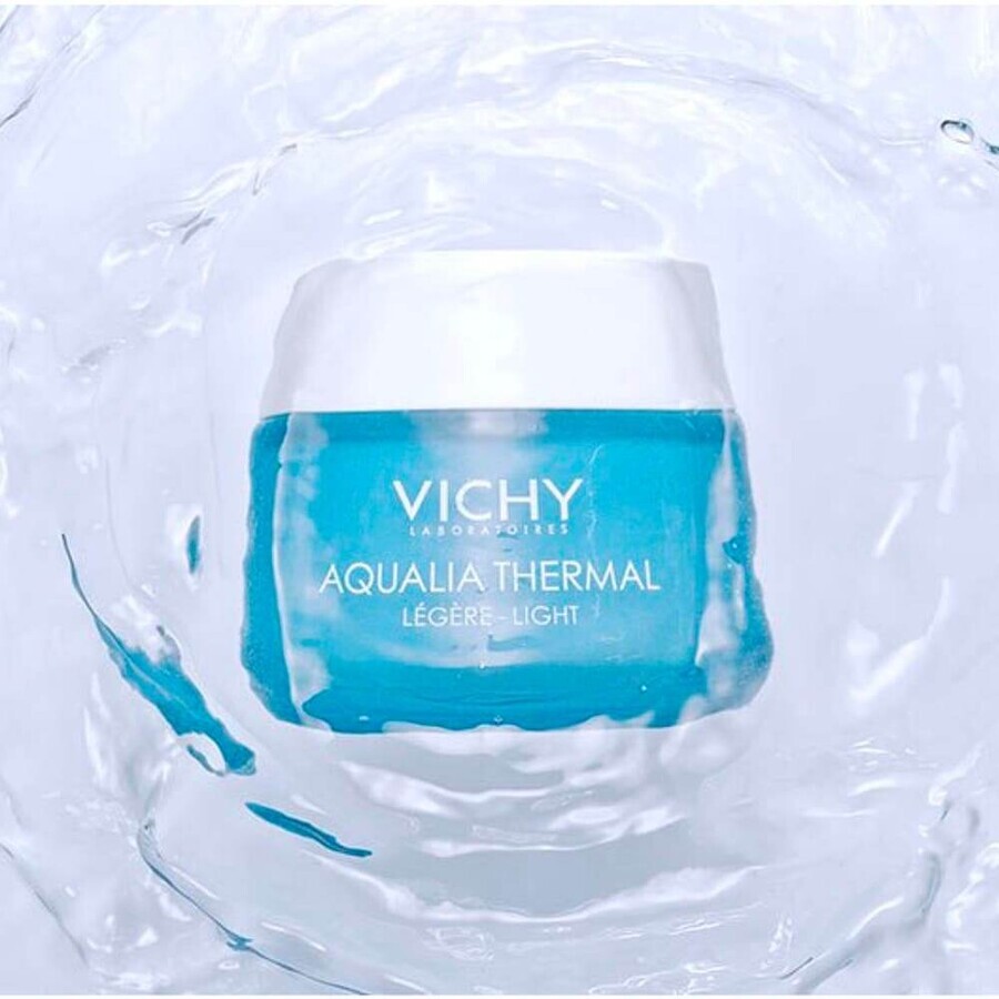 Vichy Aqualia Feuchtigkeitscreme Leichtes Thermalwasser Hyaluronsäure 50ml