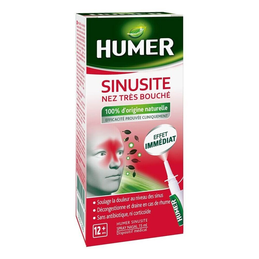 Humer Spray Nasal Sinusitis 15ml