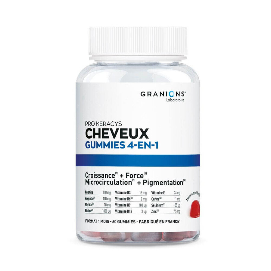 Granions Pro Keracys cabello 4en1 60 gominolas
