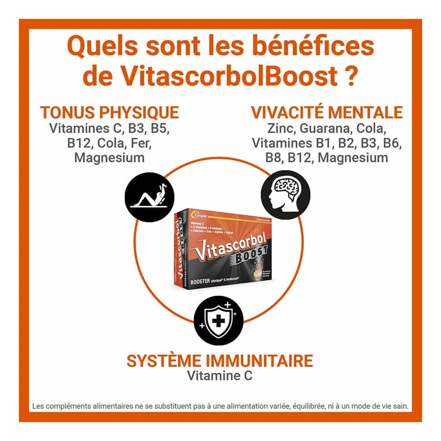 Vitascorbol Boost 20 Tablets