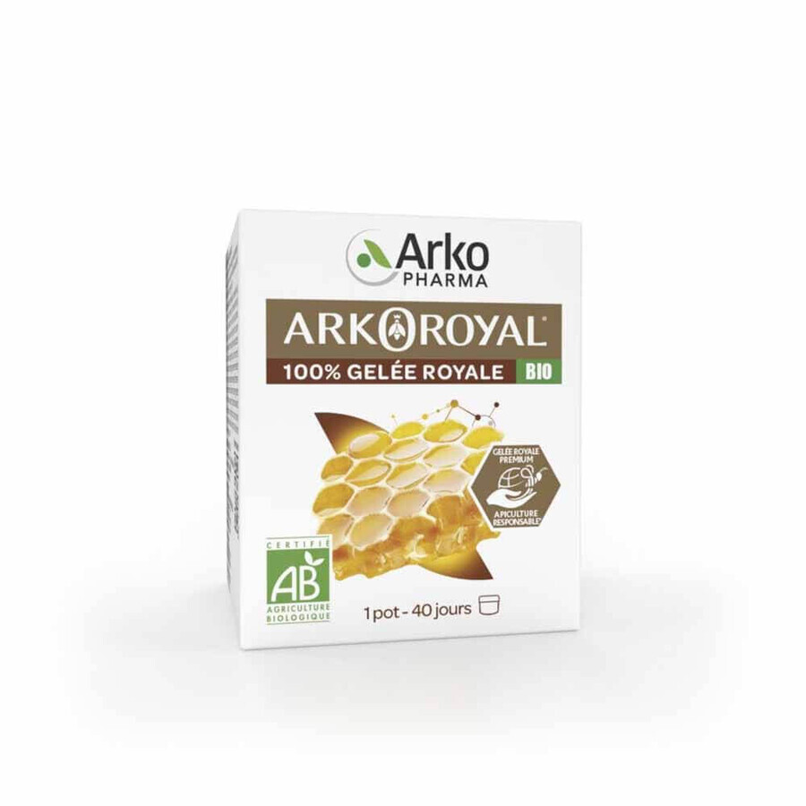 Arkopharma Arkoroyal Défenses Naturelles Gelée Royale Bio Pot de 40g