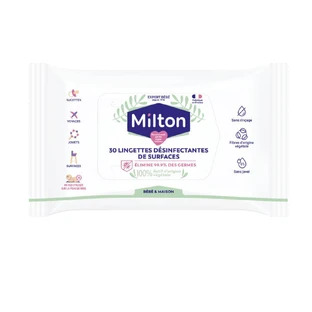 Milton Biologisch abbaubare Flächendesinfektionstücher x30
