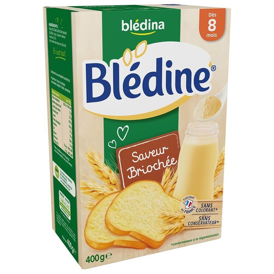 Boutique Blédina Bledine Cereales Saveur Briochee Des 8 Mois 400g Blédina Bledine Cereales Saveur Briochee Des 8 Mois 400g