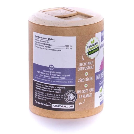 Nat&Form ORGANIC MARIAN CARDO ECORESPONSABLE 200 capsules
