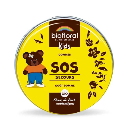 Goma de mascar Biofloral Kids SOS Bio 45g
