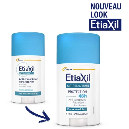 Etiaxil Desodorante Aerosol 48h protección contra la transpiración moderada para pieles sensibles 40 ml