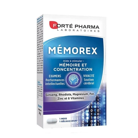 Forté Pharma Mémorex Memoria y Concentración 30 cápsulas