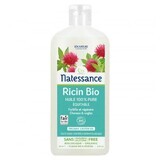 Natessance Pure Fairtrade Organic Castor Oil, Fortifying and Regenerating 250ml