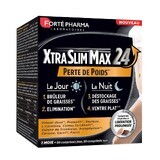 Forté Pharma XtraSlim Max Fat Burner 24h 4 Afslankacties Dag en Nacht 60 kauwtabletten